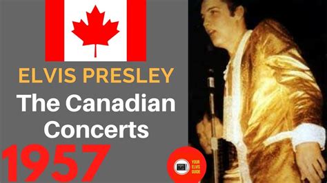 elvis presley tour in canada.